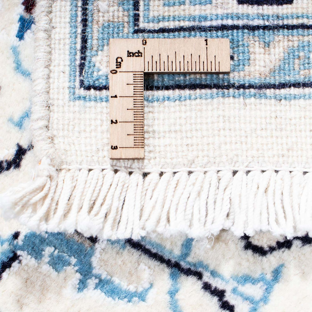 Alfombra Persa - Nain - Real - 195 x 124 cm - beige