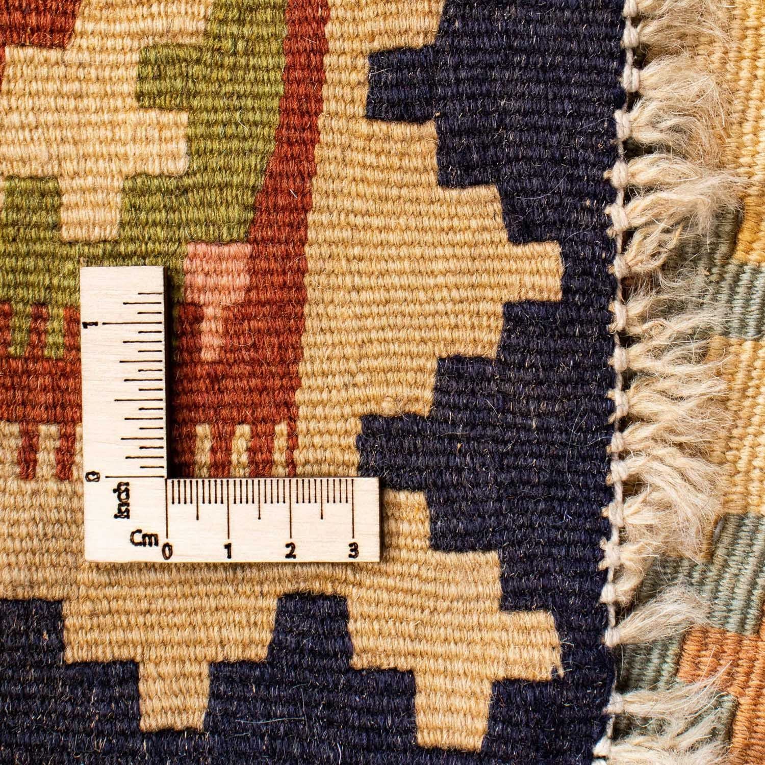 Alfombra Kelim - Oriental - 204 x 129 cm - beige