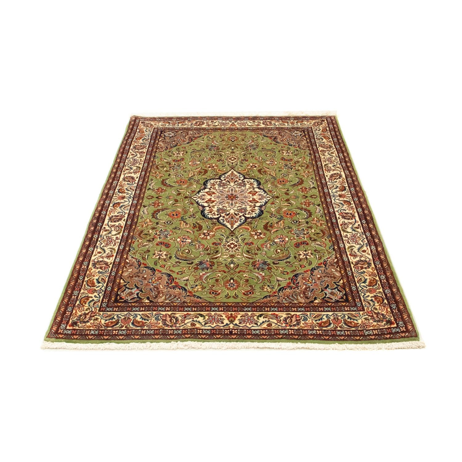 Alfombra persa - Clásica - 153 x 104 cm - verde