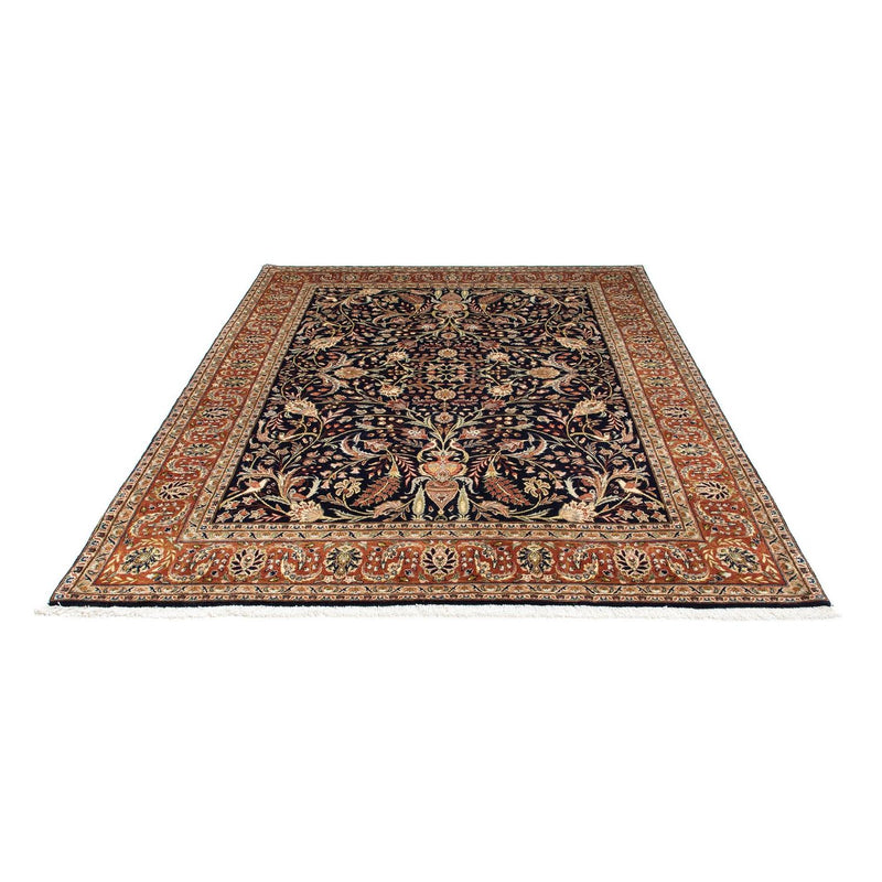 Alfombra persa - Nómada - 225 x 175 cm - azul oscuro
