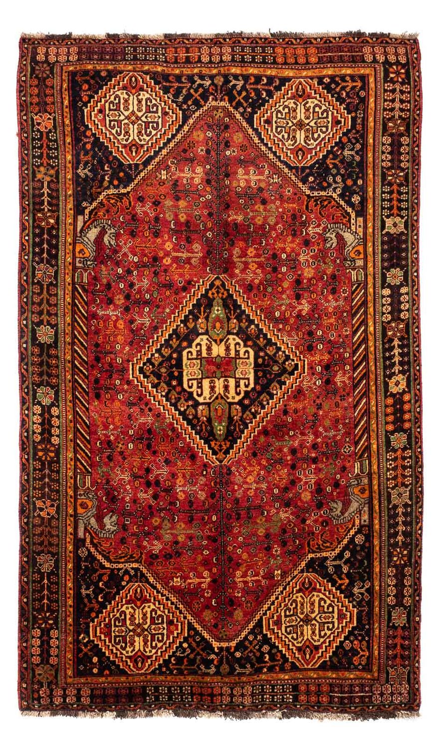 Alfombra persa - Nómada - 268 x 157 cm - rojo oscuro