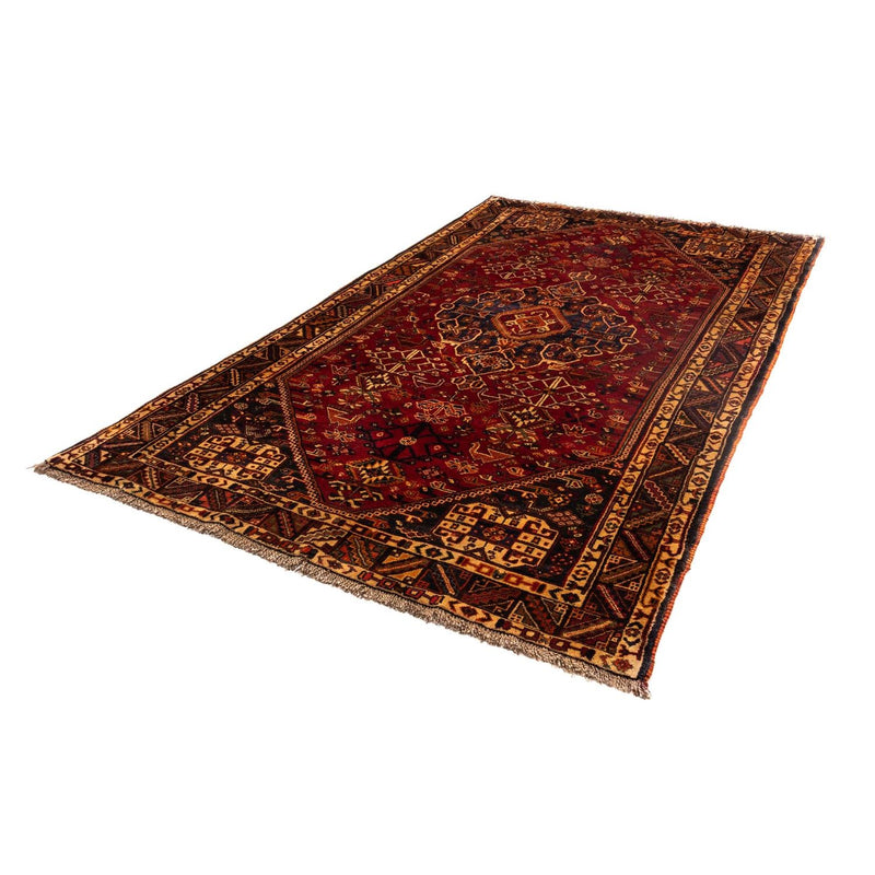 Alfombra persa - Nómada - 270 x 163 cm - rojo oscuro