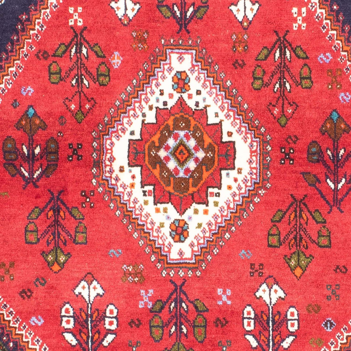 Alfombra persa - Nómada - 147 x 107 cm - azul oscuro