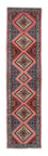 Alfombra de pasillo Alfombra persa - Nómada - 298 x 66 cm - rojo claro