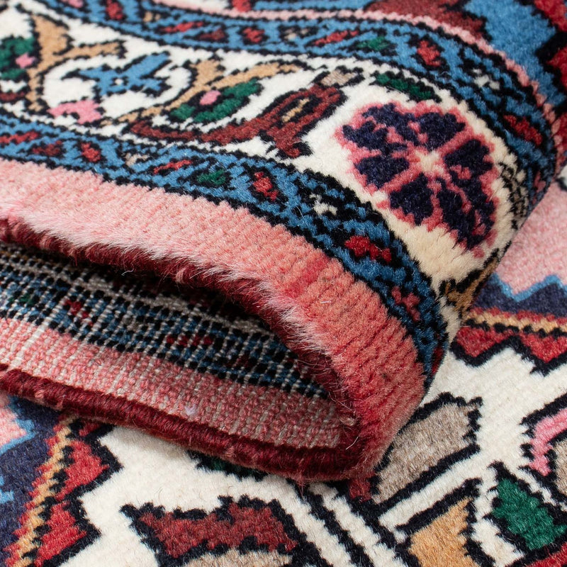 Alfombra de pasillo Alfombra persa - Nómada - 298 x 66 cm - rojo claro