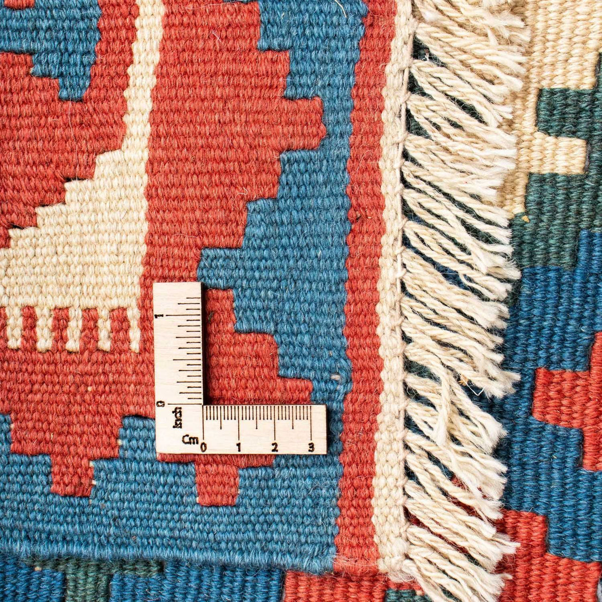 Alfombra Kelim - Oriental - 185 x 112 cm - azul