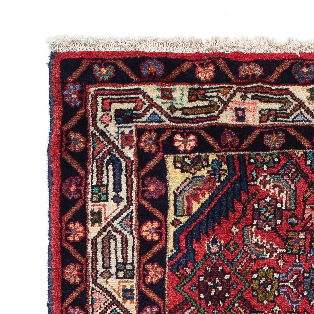 Alfombra persa - Nómada - 122 x 80 cm - rojo
