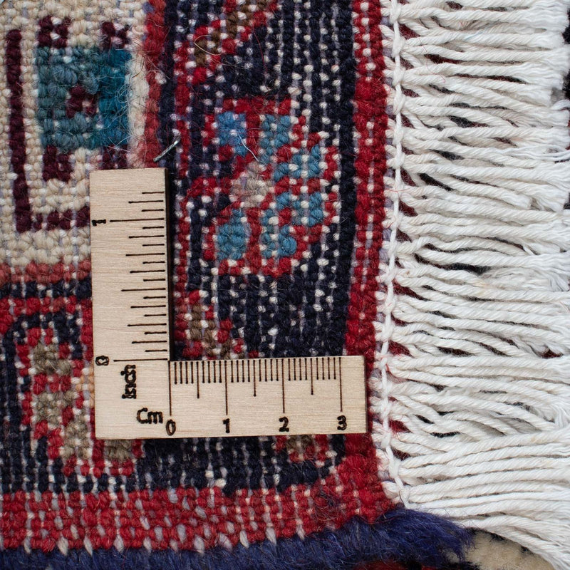 Alfombra persa - Nómada - 122 x 80 cm - rojo
