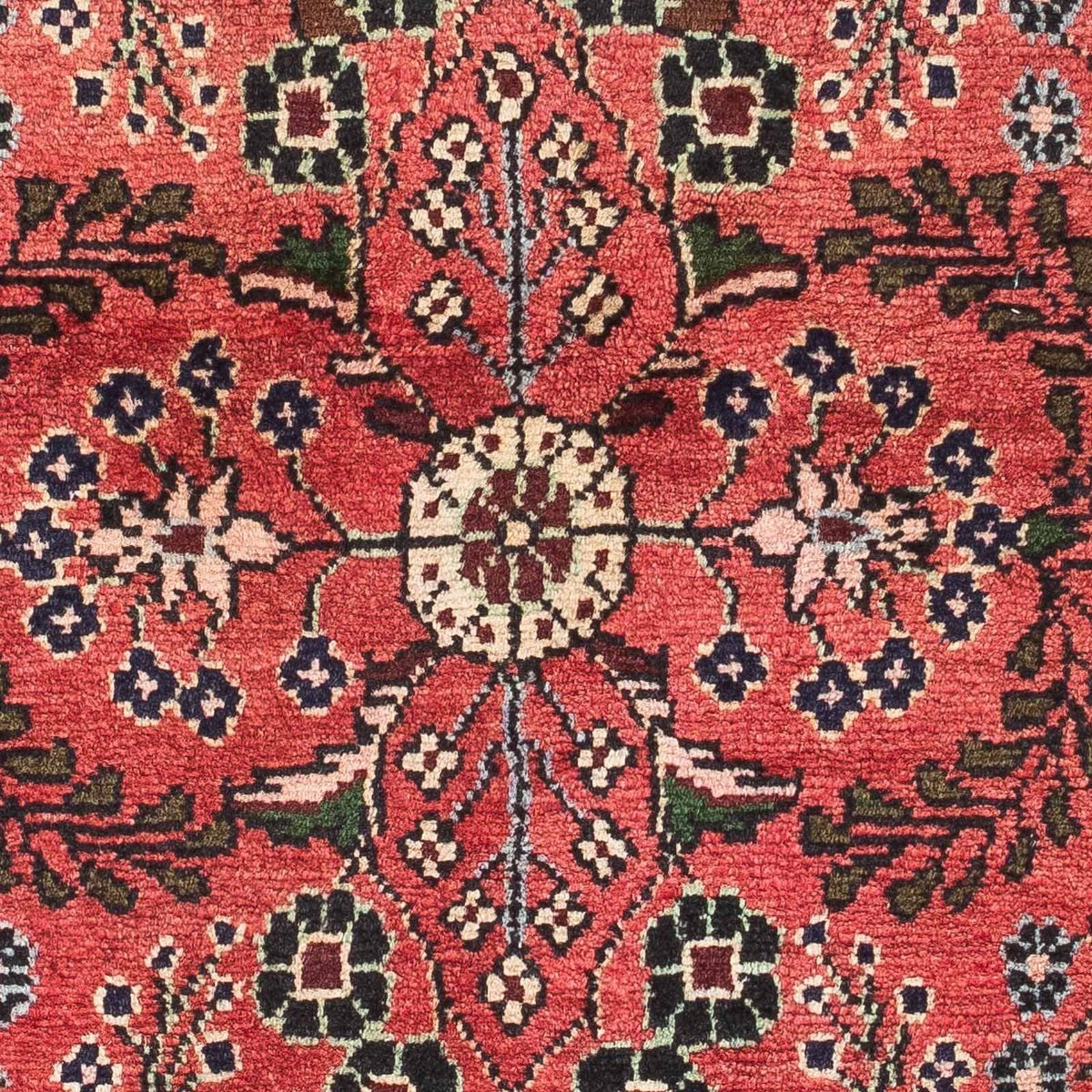 Alfombra persa - Nómada - 123 x 77 cm - rojo claro