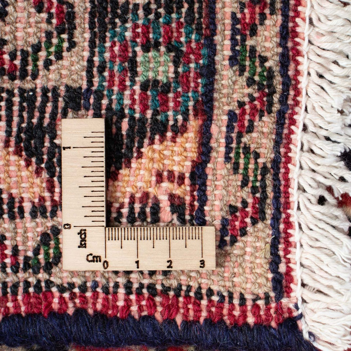 Alfombra persa - Nómada - 123 x 77 cm - rojo claro