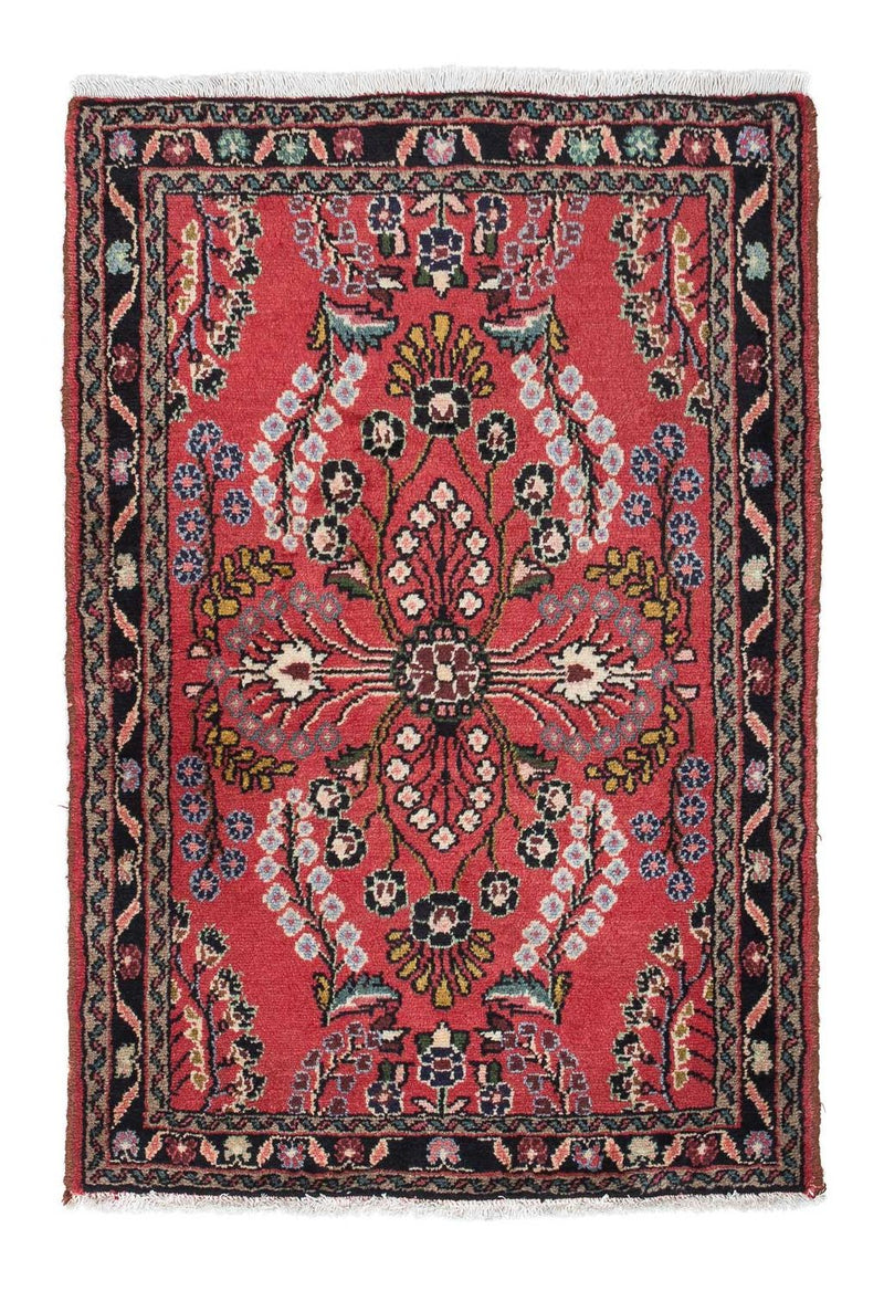 Alfombra persa - Nómada - 120 x 81 cm - rojo