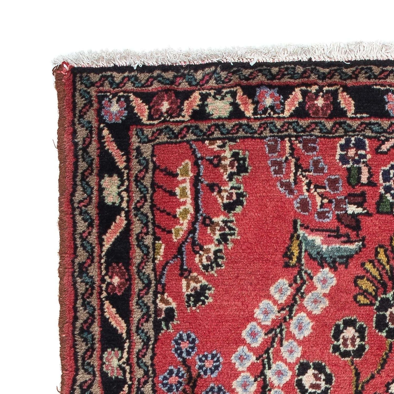 Alfombra persa - Nómada - 120 x 81 cm - rojo