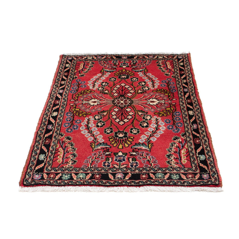 Alfombra persa - Nómada - 120 x 81 cm - rojo