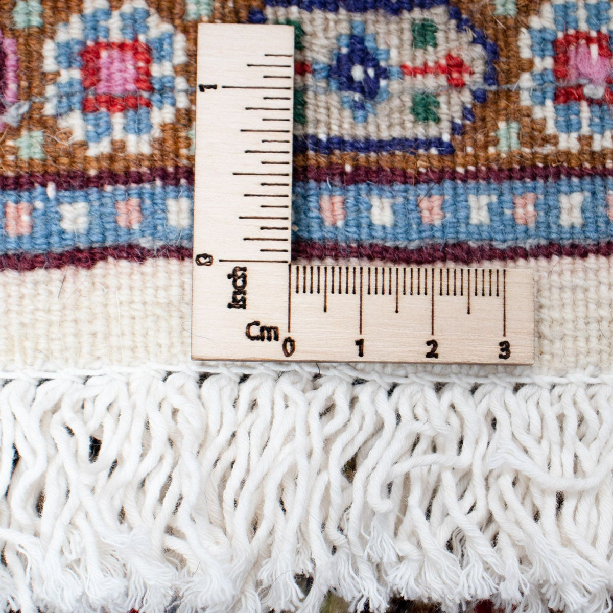 Alfombra de pasillo Alfombra persa - Clásica - 194 x 75 cm - beige