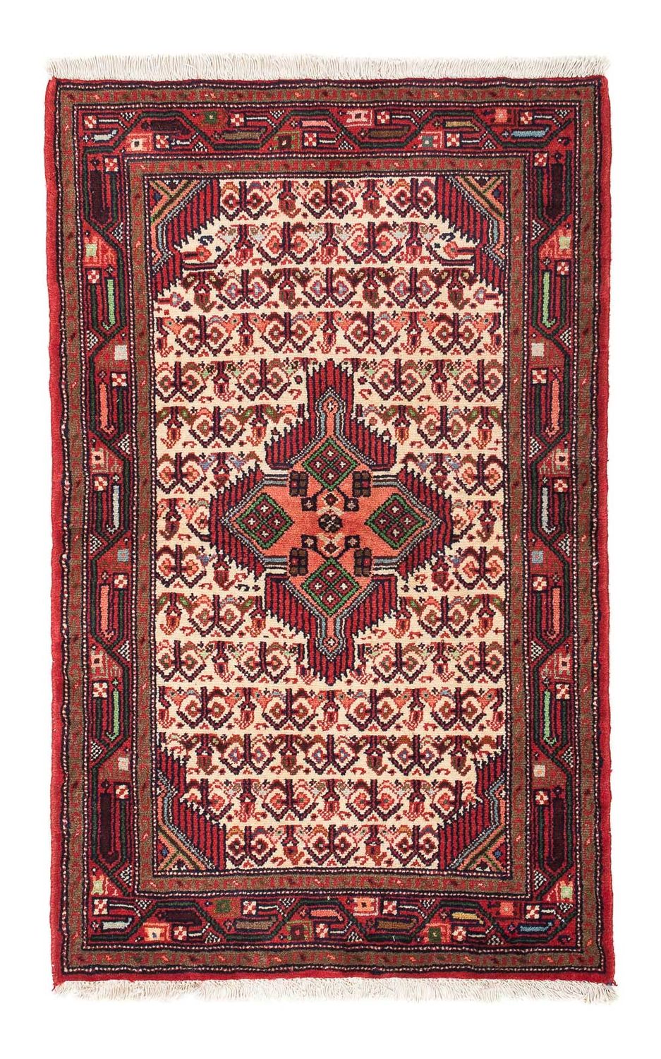 Alfombra persa - Nómada - 126 x 80 cm - beige