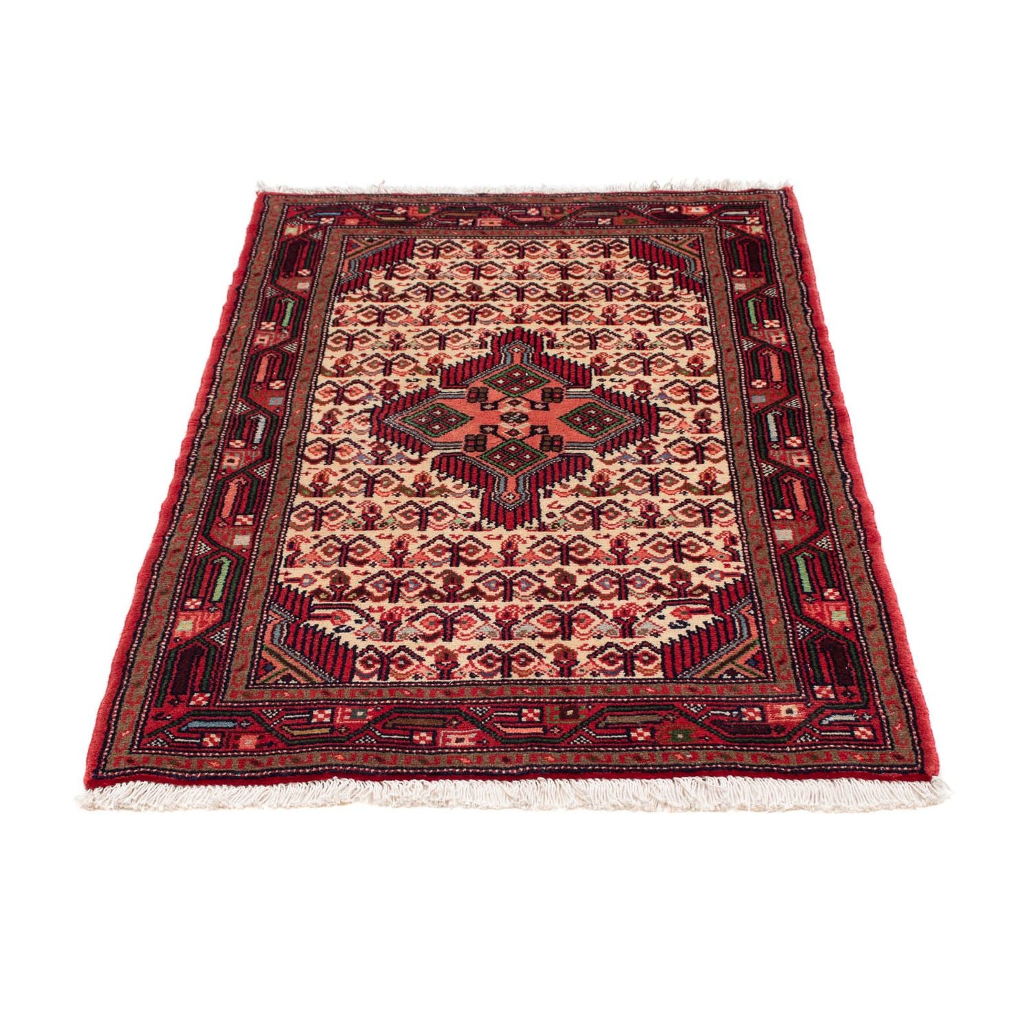 Alfombra persa - Nómada - 126 x 80 cm - beige
