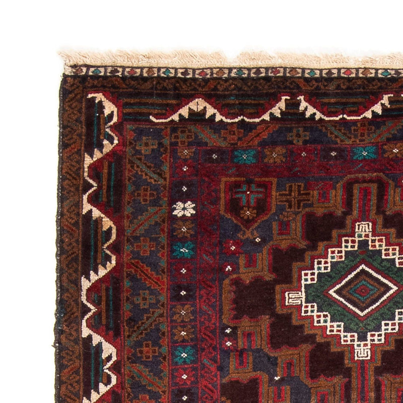 Alfombra de pasillo Alfombra Belutsch - 194 x 105 cm - óxido