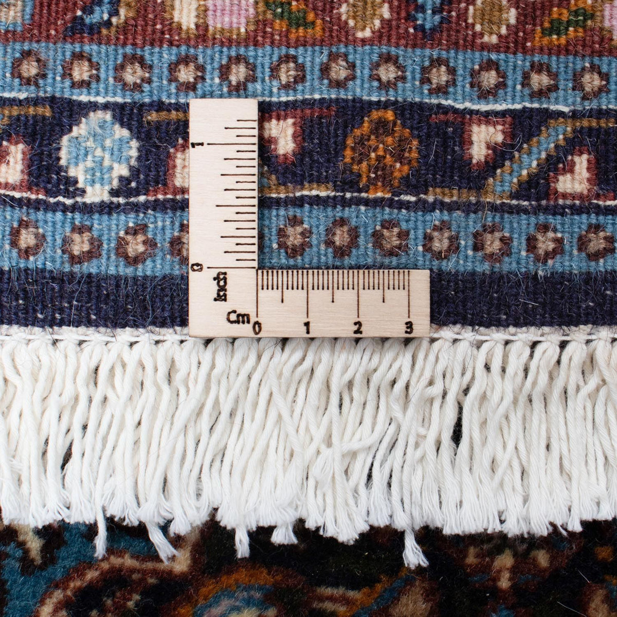 Alfombra de pasillo Alfombra persa - Clásica - 195 x 77 cm - azul oscuro