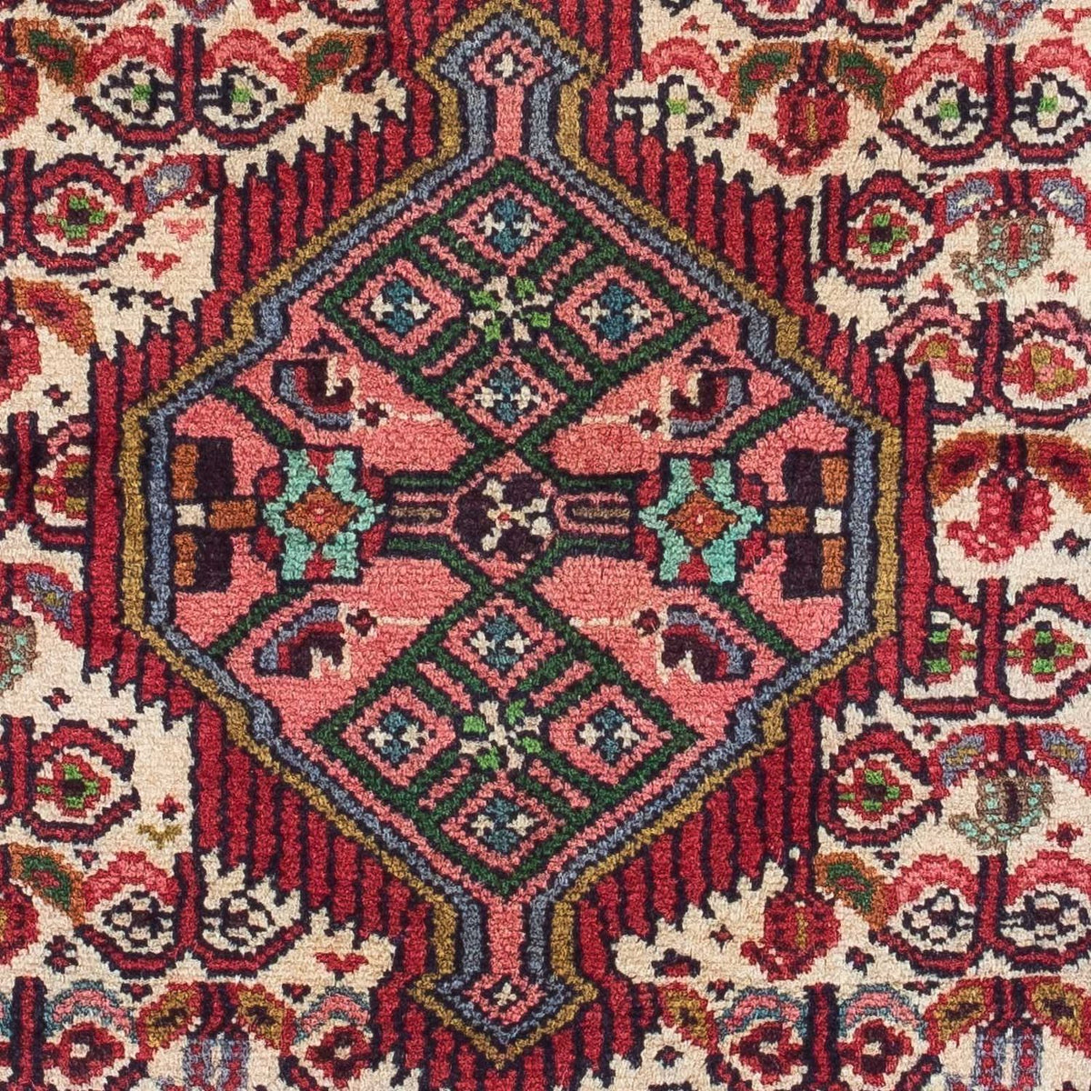 Alfombra persa - Nómada - 113 x 72 cm - beige