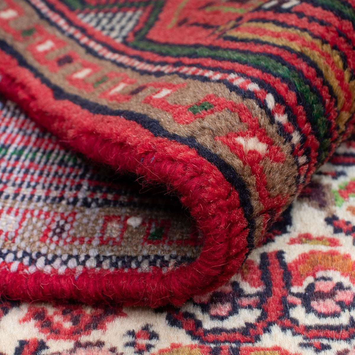 Alfombra persa - Nómada - 113 x 72 cm - beige