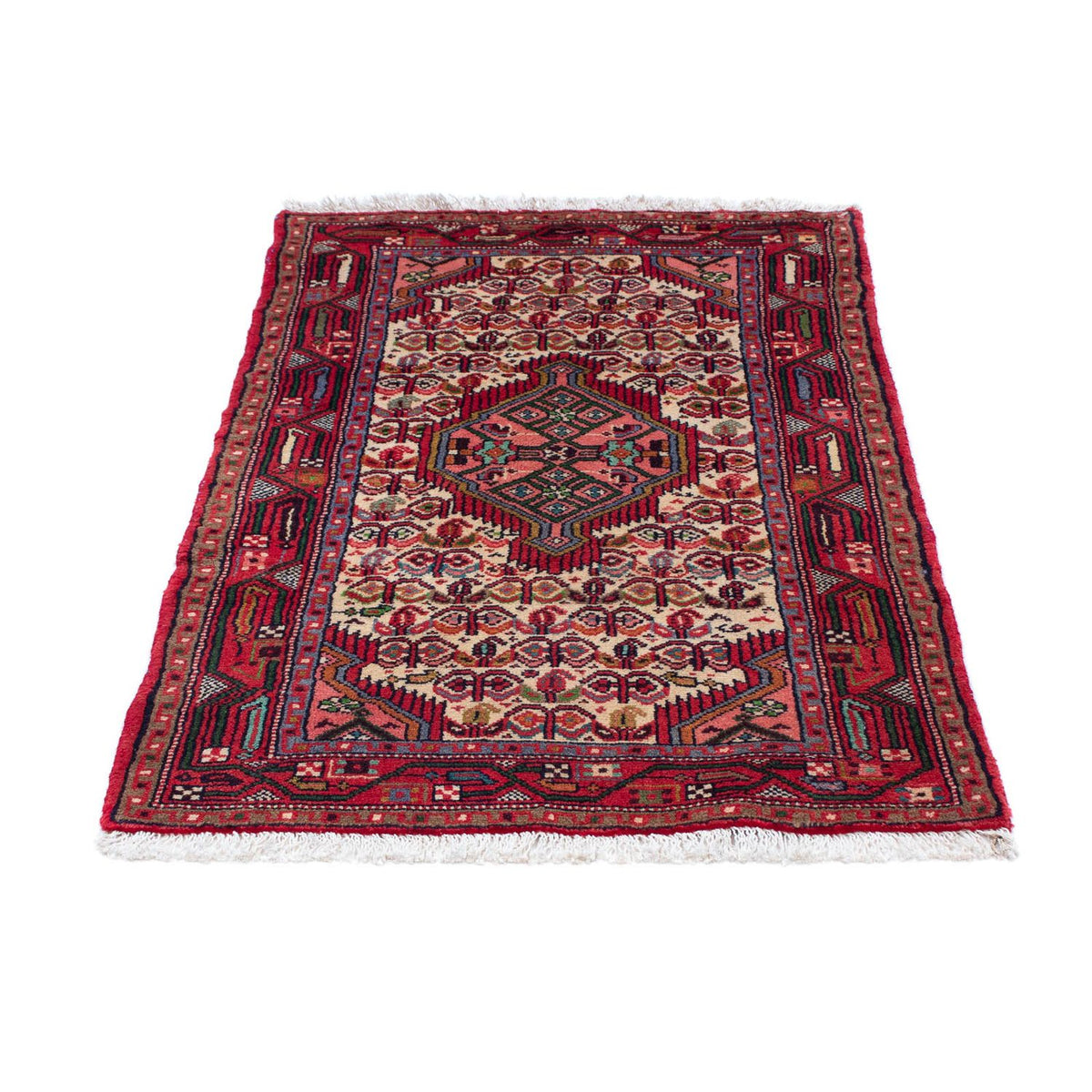 Alfombra persa - Nómada - 113 x 72 cm - beige