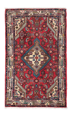 Alfombra persa - Nómada - 126 x 87 cm - rojo