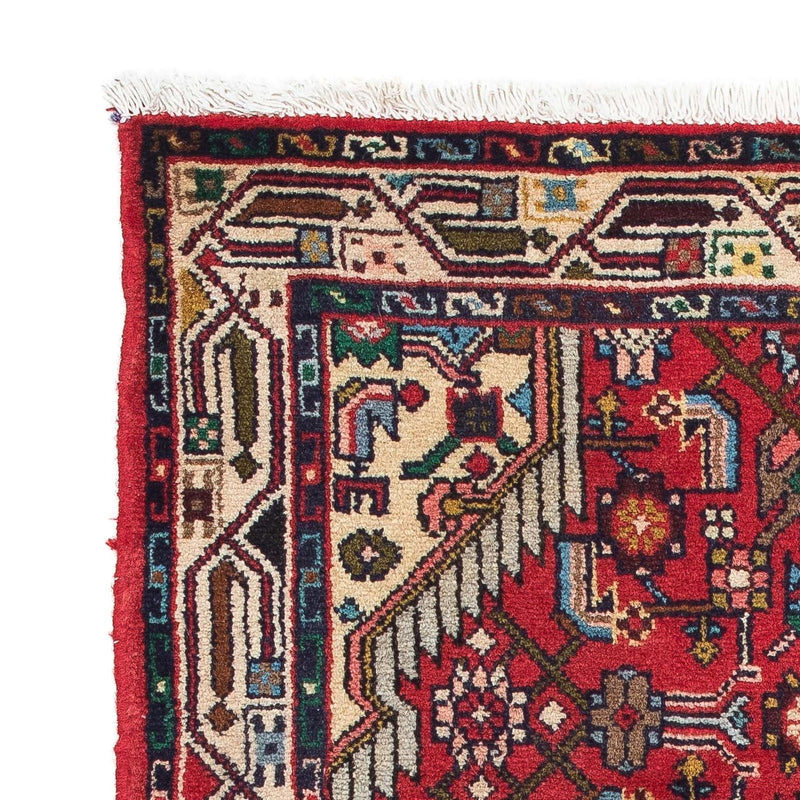 Alfombra persa - Nómada - 126 x 87 cm - rojo