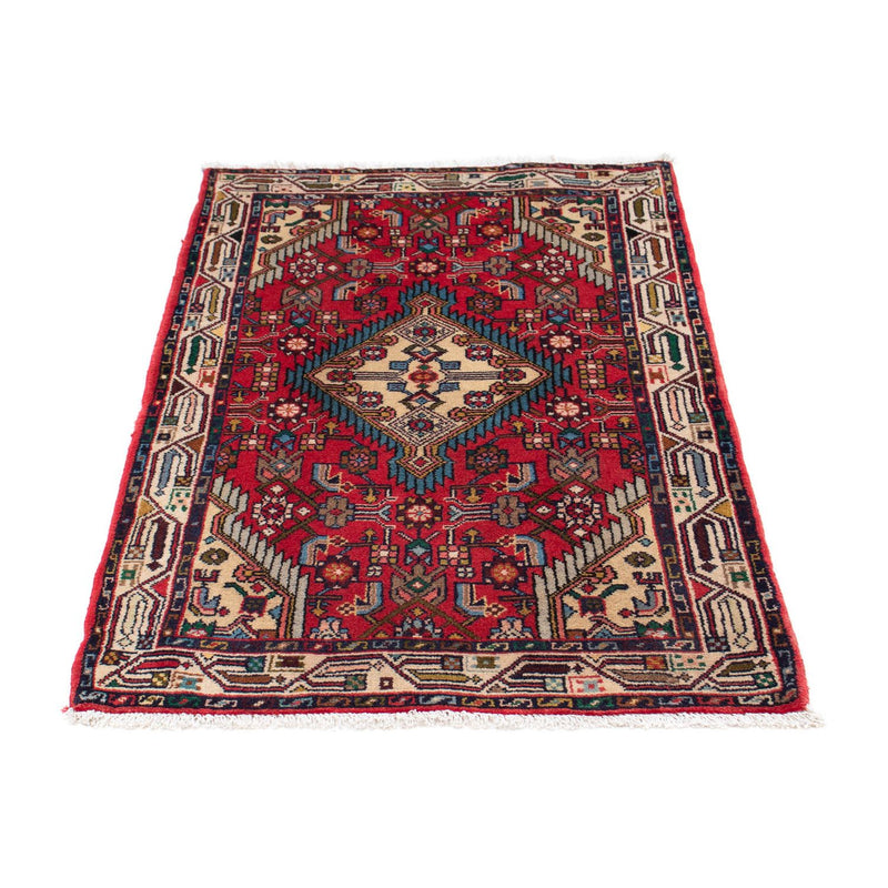 Alfombra persa - Nómada - 126 x 87 cm - rojo