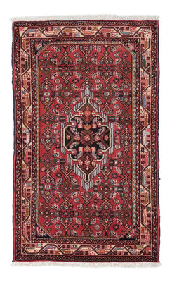 Alfombra persa - Nómada - 128 x 79 cm - rojo