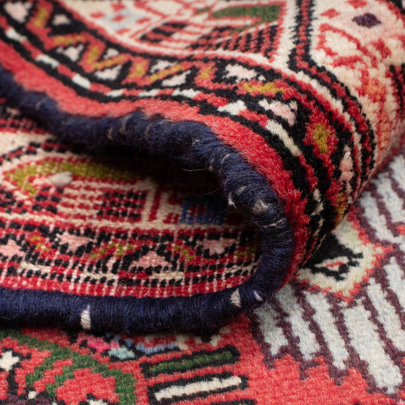 Alfombra persa - Nómada - 128 x 79 cm - rojo