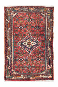 Alfombra persa - Nómada - 103 x 83 cm - rojo