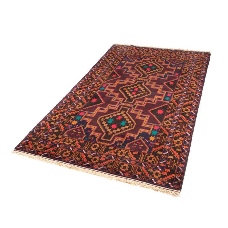 Alfombra de pasillo Alfombra Belutsch - 193 x 106 cm - azul oscuro