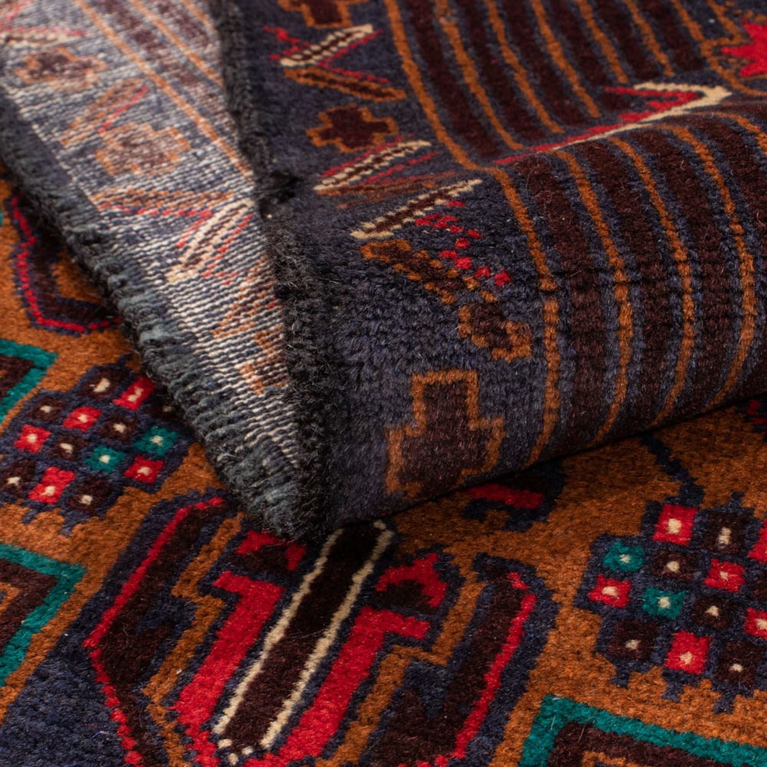 Alfombra de pasillo Alfombra Belutsch - 184 x 110 cm - multicolor