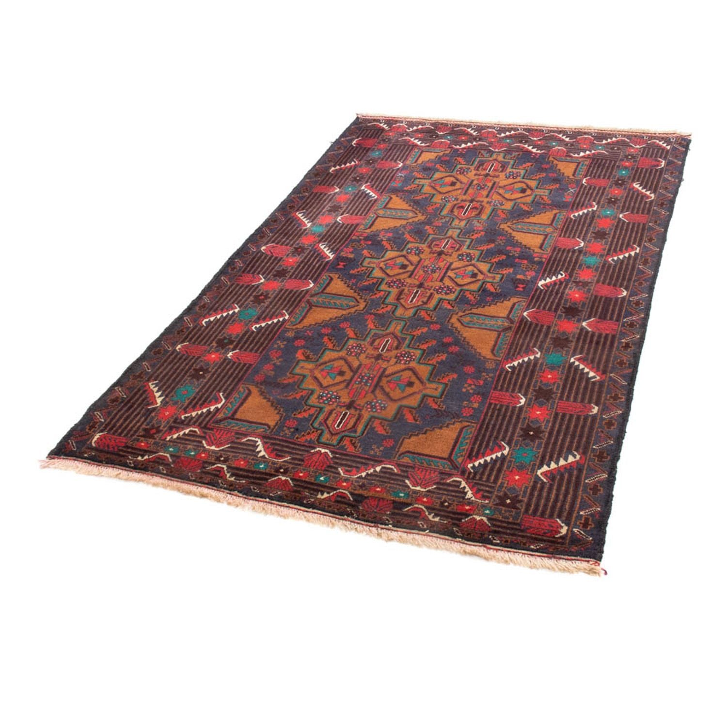 Alfombra de pasillo Alfombra Belutsch - 184 x 110 cm - multicolor
