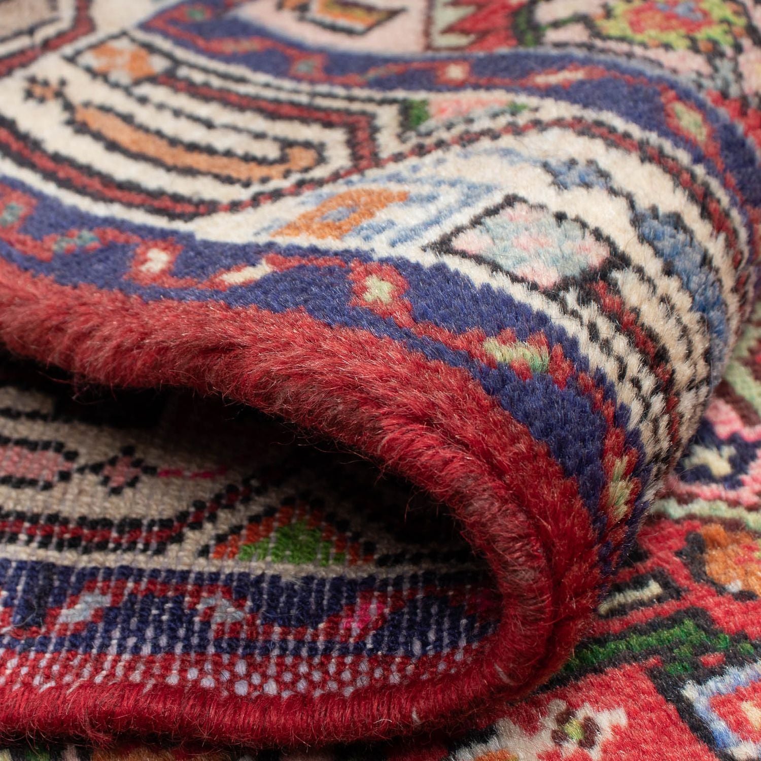 Alfombra persa - Nómada - 120 x 79 cm - rojo