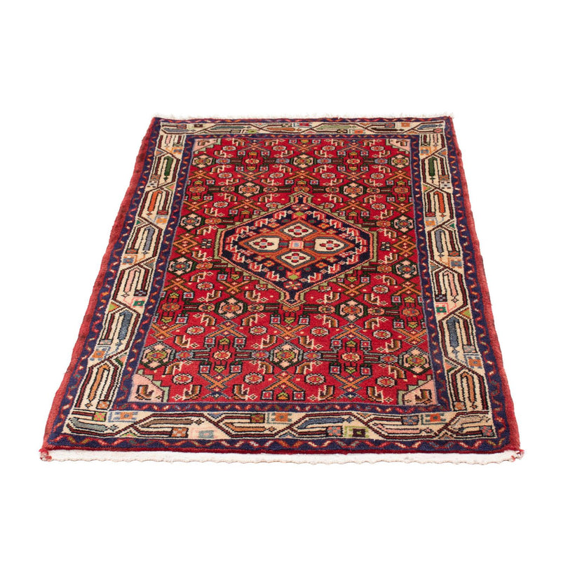 Alfombra persa - Nómada - 120 x 79 cm - rojo