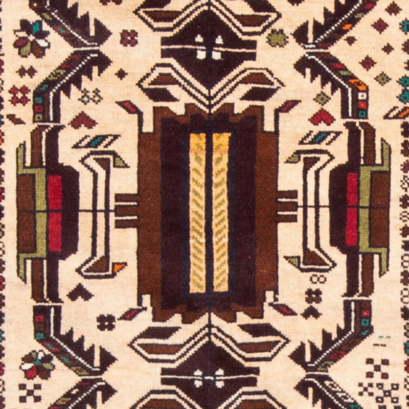 Alfombra de pasillo Alfombra Belutsch - 207 x 100 cm - beige