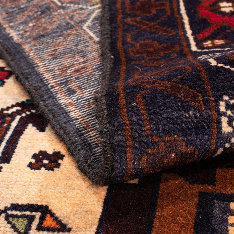 Alfombra de pasillo Alfombra Belutsch - 207 x 100 cm - beige