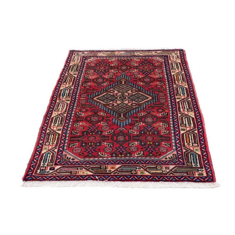 Alfombra persa - Nómada - 125 x 81 cm - rojo