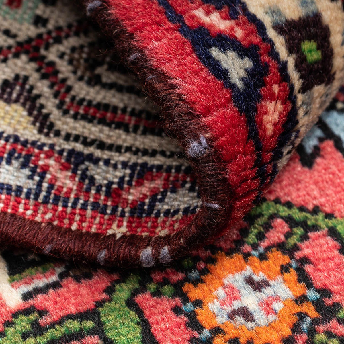 Alfombra persa - Nómada - 118 x 79 cm - rojo