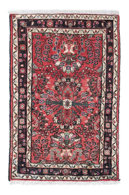 Alfombra persa - Nómada - 121 x 79 cm - rojo