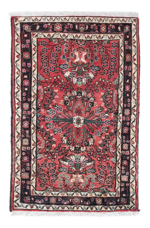 Alfombra persa - Nómada - 121 x 79 cm - rojo