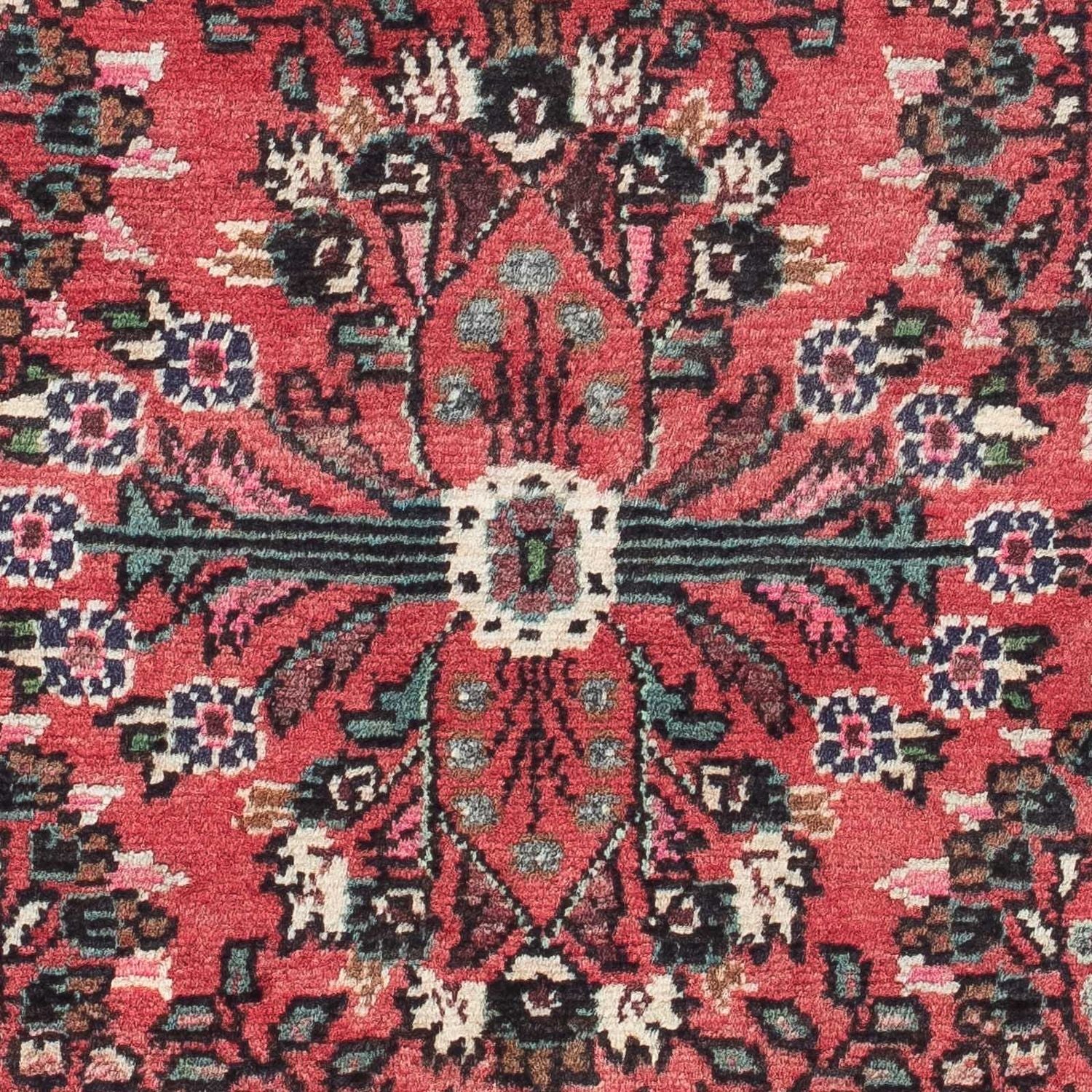 Alfombra persa - Nómada - 121 x 79 cm - rojo