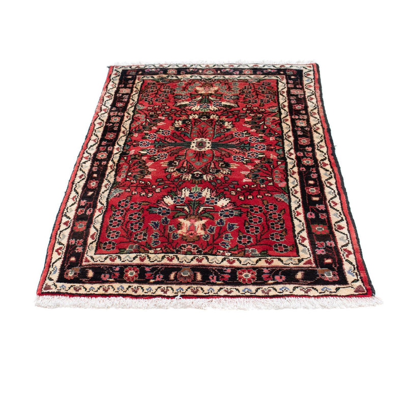 Alfombra persa - Nómada - 121 x 79 cm - rojo