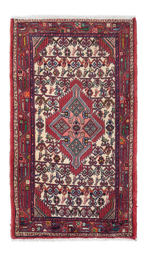 Alfombra persa - Nómada - 126 x 75 cm - beige