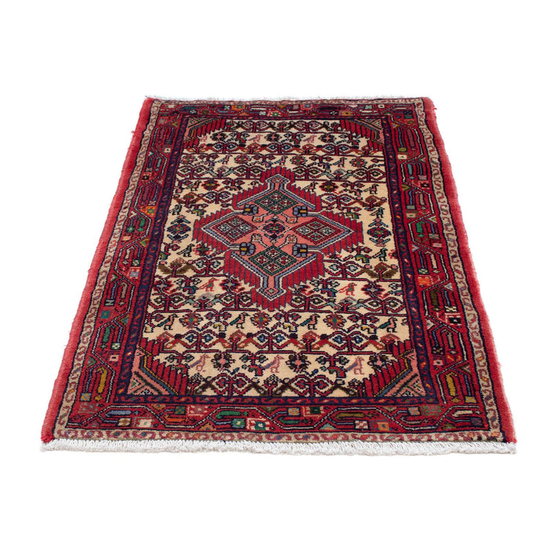 Alfombra persa - Nómada - 126 x 75 cm - beige