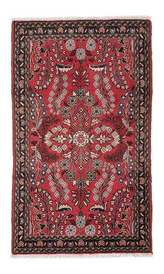 Alfombra persa - Nómada - 133 x 81 cm - rojo