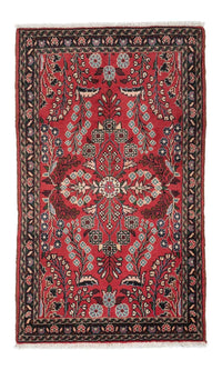 Alfombra persa - Nómada - 133 x 81 cm - rojo