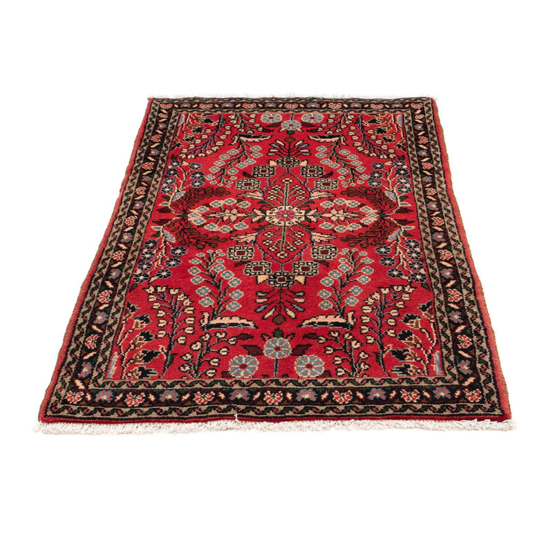 Alfombra persa - Nómada - 133 x 81 cm - rojo