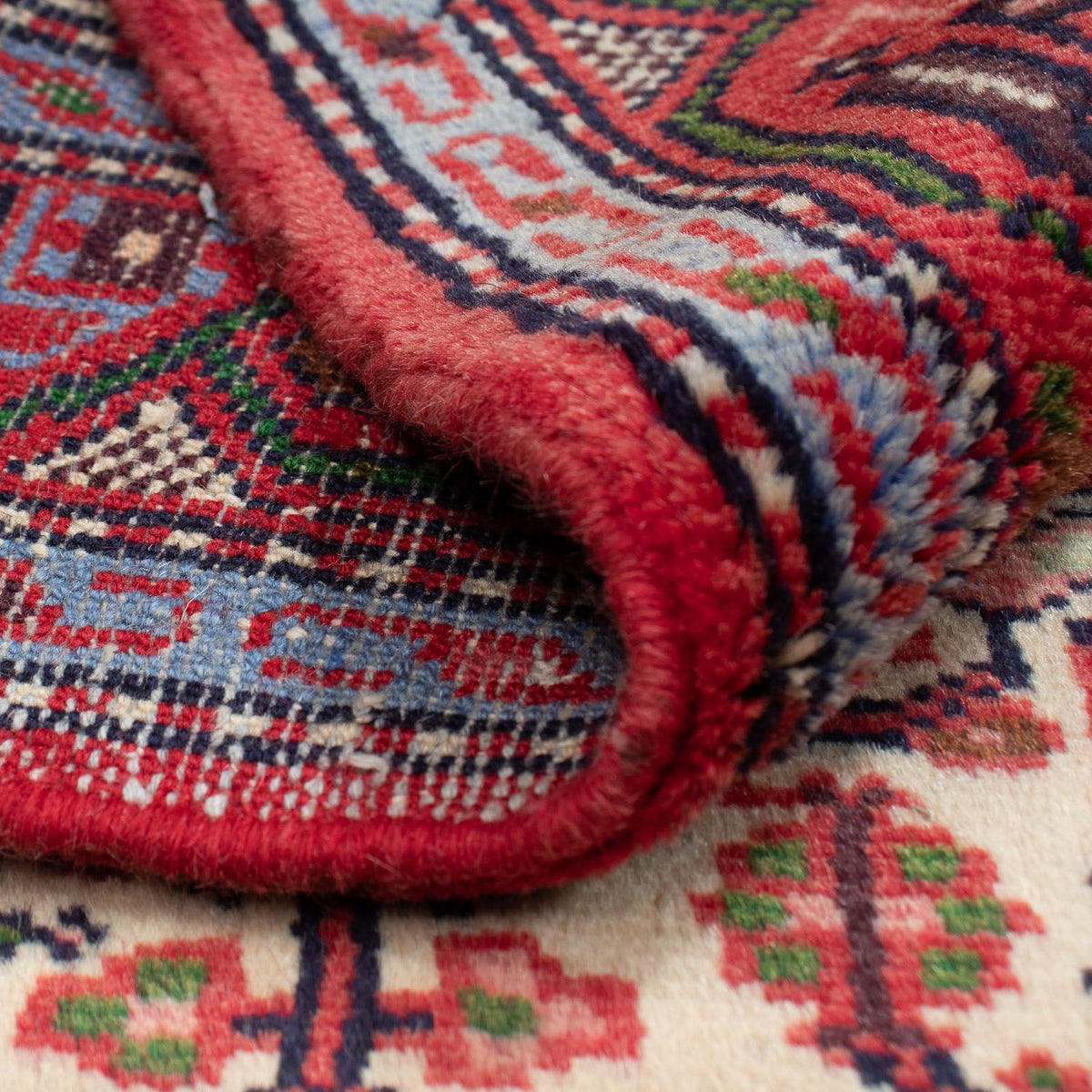 Alfombra persa - Nómada - 125 x 84 cm - beige